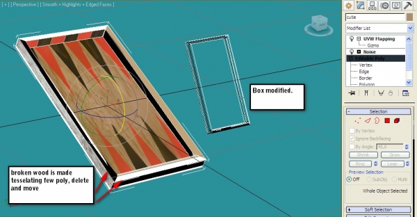Creation of Backgammon: Step 1